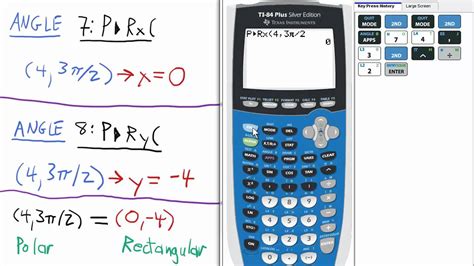 Ti 84 polar to rectangular - Get more lessons like this at http://www.MathTutorDVD.comIn this lesson, you will get an overview of the TI-89 calculator features and functions. We will le... 